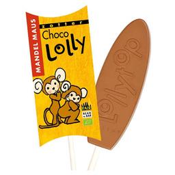 Шоколад дитячий Zotter Choco Lolly Almond Mouse органічний 20 г