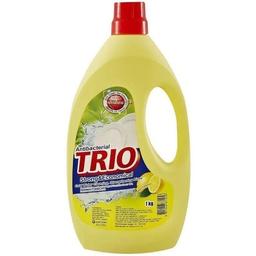 Засіб для миття посуду Trio Anti-bacterial Лимон, 1 л