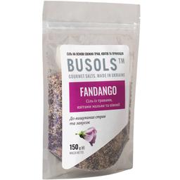 Соль Busols Fandango с травами, цветами мальвы и пионов, 150 г