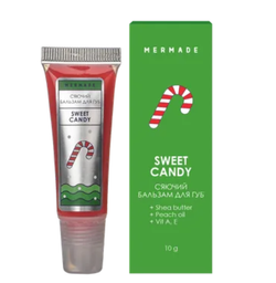 Бальзам для губ Mermade, сияющий, Sweet Candy, 10 мл (MRL0016)
