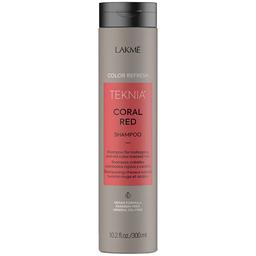 Шампунь для обновления цвета красных оттенков волос Lakme Teknia Color Refresh Coral Red Shampoo 300 мл