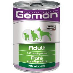Влажный корм Gemon Dog Wet Adult паштет с ягненком, 400 г (70387811)