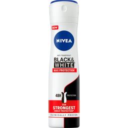 Дезодорант-антиперспірант Nivea Max Protection Чорне та біле, 150 мл