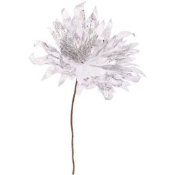 Квітка декоративна Novogod'ko Хризантема 40 см срібло (973968)