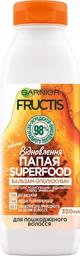 Бальзам Garnier Fructis Superfood Папая, для пошкодженого волосся, 350 мл