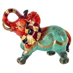 Фигурка декоративная Lefar Слон, 15 см, разноцветный (59-081)