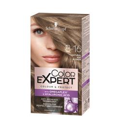 Крем-фарба для волосся Schwarzkopf Color Expert, з гіалуроновою кислотою, відтінок 8-16 (Світло-Русявий Попелястий), 142,5 мл