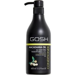 Кондиционер для волос Gosh Macadamia Oil с маслом макадамии, питательный, 450 мл