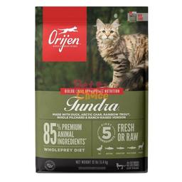 Беззерновой сухой корм для кошек Orijen Tundra Cat, 1,8 кг