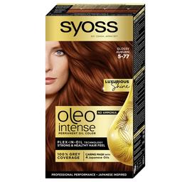 Краска для волос без аммиака Syoss Oleo Intense тон 5-77 (Глянцевая бронза) 115 мл