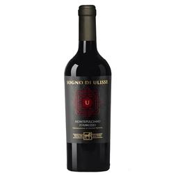 Вино Sogno di Ulisse Montepulciano D’Abruzzo DOP, красное, полусухое, 13,5%, 0,75 л