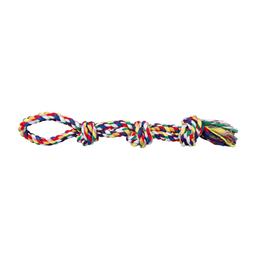 Игрушка для собак Trixie Канат плетеный с узлами и петлей, 60 см (3275)
