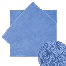 Полотенце махровое Ярослав, 400 г/м2, 150х100 см, темно-голубой (37730)