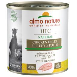 Вологий корм для собак Almo Nature HFC Dog Natural, з курячим філе, 280 г (5521)