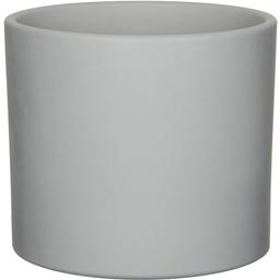 Кашпо Edelman Era pot round, 19,5 см, светло-серое (1035830)