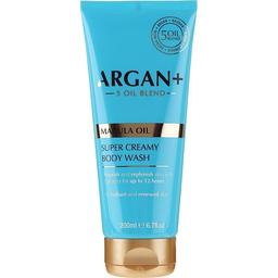 Крем-гель для душу Argan+ Moroccan Argan Oil Super Creamy 200 мл