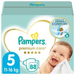 Підгузки Pampers Premium Care 5 (11-16 кг), 88 шт.