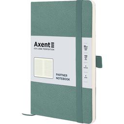 Книга записна Axent Partner Soft Skin A5- в клітинку 96 аркушів сіро-лазурна (8616-48-A)