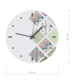 Настінний годинник Art-Life Collection, 45x45 см, сірий, (1 Pvh 16 45x45)