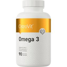 Жирные кислоты OstroVit Omega 3 90 капсул