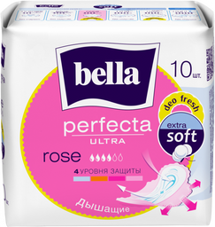 Гигиенические прокладки Bella Perfecta Ultra Rose deo fresh, 10 шт.