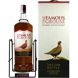 Віскі Famous Grouse Blended Scotch Whisky 40% 4.5 л, у подарунковій упаковці