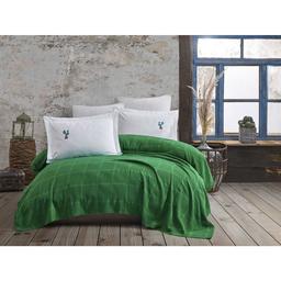 Комплект постельного белья Hobby Rainbow Pike Yesil, поплин, 250х230 см, зеленый (159464)