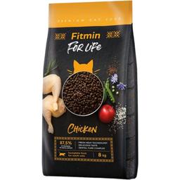 Сухий корм Fitmin For Life Adult Chicken для дорослих котів 8 кг