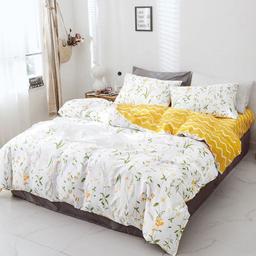 Комплект постельного белья Love You XC0654, сатин, семейный, разноцветный (33039)