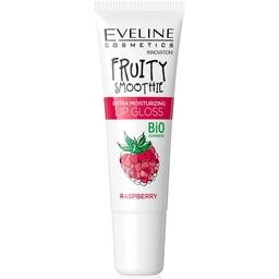 Блиск для губ Eveline Cosmetics Fruity Smoothie Raspberry екстразволожуючий 12 мл (LBL12FRSRAS)