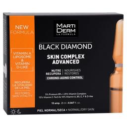 Ампули MartiDerm Black Diamond Skin Complex Advanced, 10х2 мл