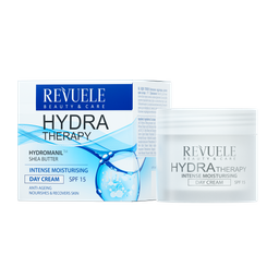 Дневной крем для лица интенсивно увлажняющий Revuele Hydra Therapy, 50 мл