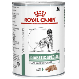 Консервований корм для дорослих собак при цукровому діабеті Royal Canin Diabetic, 410 г (4015004)