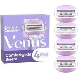Змінні картриджі для гоління Gillette Venus ComfortGlide Breeze, 4 шт.