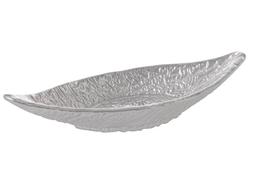 Декоративна тарілка Lefard Крінг, 20х8 см, сріблястий (39-014)