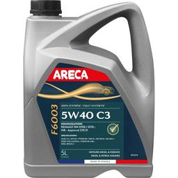Моторное масло Аreca F6003 5W-40 C3 5 л