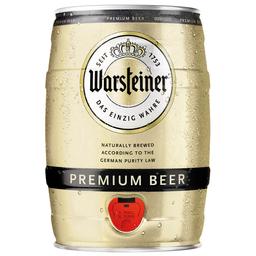 Пиво Warsteiner Premium світле 4.8% 5 л