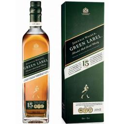 Виски Johnnie Walker Green label 15YO Blended Malt Scotch Whisky, 43%, 0,7 л