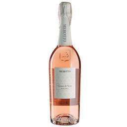 Вино ігристе Merotto Grani Rosa Di Nero Brut, рожеве, брют, 11,5%, 0,75 л (40413)