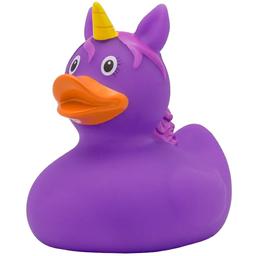 Іграшка для купання FunnyDucks Качка-єдиноріг, фіолетова (2090)