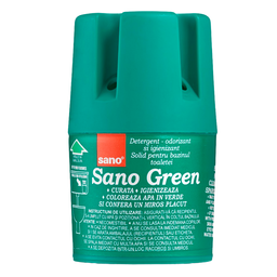 Бачок для мытья унитаза Sano Green, зеленый, 150 г (935833)