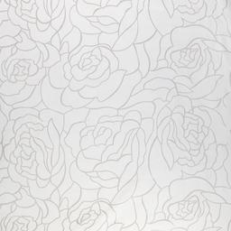 Шторка для ванной Volver Roses Line White 200х180 см молочная (58202)