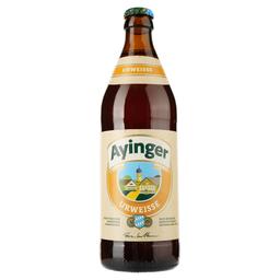 Пиво Ayinger Urweisse светлое, фильтрованное, пастеризованное, 5,8%, 0,5 л