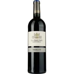 Вино Domaine De La Baume Saint Paul Merlot IGP Pays d'Oc 2021 червоне сухе 0.75 л