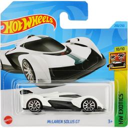 Базовая машинка Hot Wheels HW Exotics McLaren Solus GT белая (5785)