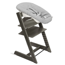 Набор Stokke Newborn Tripp Trapp Hazy Grey: стульчик и кресло для новорожденных (k.100126.52)