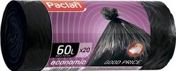 Пакеты для мусора Paclan Economic, 60 л, 20 шт.