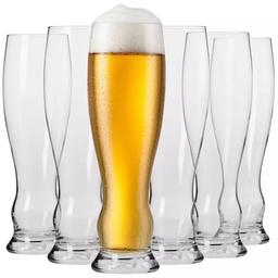Набор бокалов для пива Krosno Splendour, стекло, 500 мл, 6 шт. (788609)