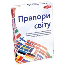 Настільна гра Tactic Прапори світу, укр. мова (58139)