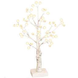 Дерево світлодіодне MBM My Home на підставці 45 см біле (DH-LAMP-04 WHITE)